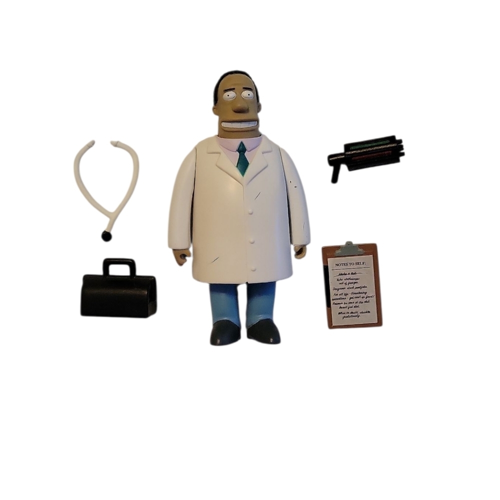 Playmates The Simpsons Interactive Series 6 – Dr. Hibbert (2001) Doctor